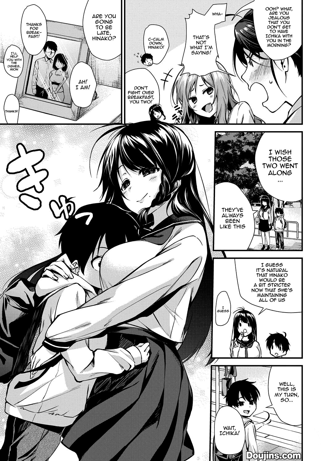 Hentai Manga Comic-Let's Have Sex With These Onee-chans-Read-9